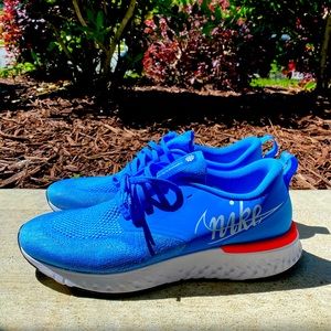 Nike Odyssey React Flyknit 2 "Blue Hero" Sz 10